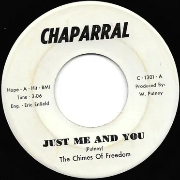 Just Me And You / Pretend by The Chimes Of Freedom - album cover