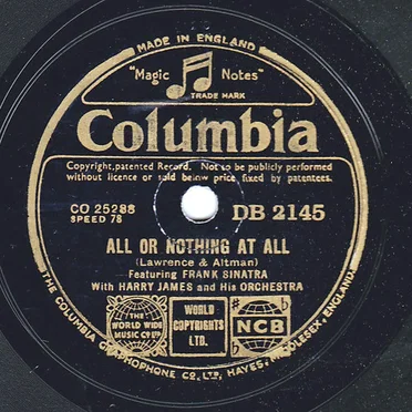 All or Nothing at All / Ciribiribin