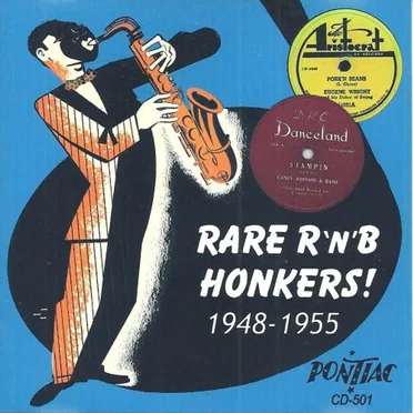 Rare R'n'B Honkers! 1948-1955 by Various Artists - album cover