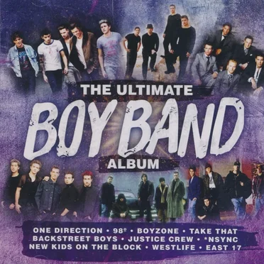 The Ultimate Boy Band Album by Various Artists - album cover