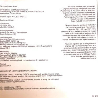 SALLE PLEYEL Nov. 25th, 1960 - OLYMPIA Apr. 15th, 1961