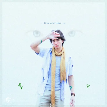 Blue-gray eyes by Eliot Thompson - album cover