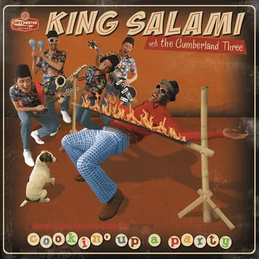 Cookin' Up A Party by King Salami and the Cumberland Three - album cover