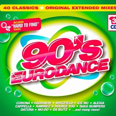 90’s Eurodance by Various Artists - album cover