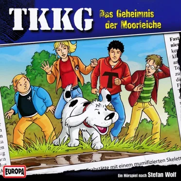 TKKG 172: Das Geheimnis der Moorleiche by Stefan Wolf - album cover