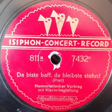Da biste baff, da bleibste stehn! / April-Geburt