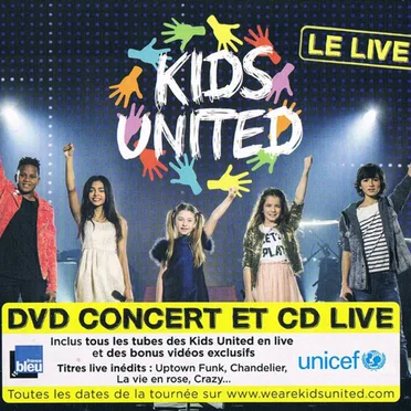 Le Live by Kids United - album cover