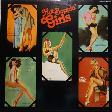Hot Boppin’ Girls by Various Artists - album cover