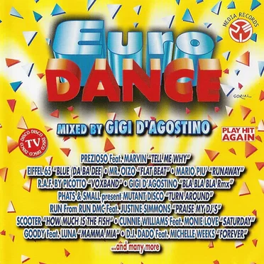 Euro Dance by Various Artists - album cover