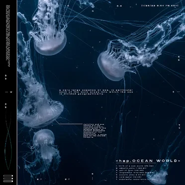 OCEAN WORLD by hap - album cover