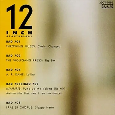 12-Inch ’87 Anthology by Various Artists - album cover