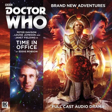 Doctor Who: Time in Office by Eddie Robson - album cover