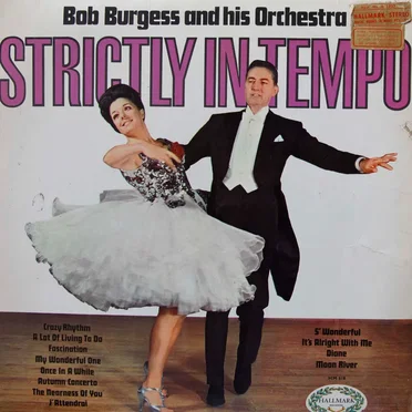 Stictly in Tempo by Bob Burgess and His Orchestra - album cover