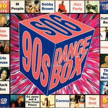 90s Dance Box by Various Artists - album cover
