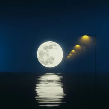 In the Wake of a Descending Moon