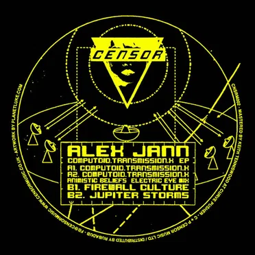 Computoid.Transmission.X EP by Alex Jann - album cover
