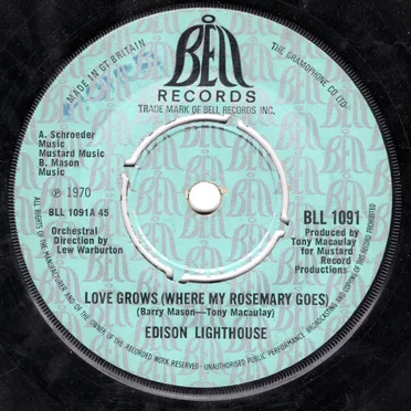 Love Grows (Where My Rosemary Goes) / Every Lonely Day