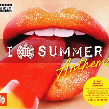 I Love Summer Anthems by Various Artists - album cover