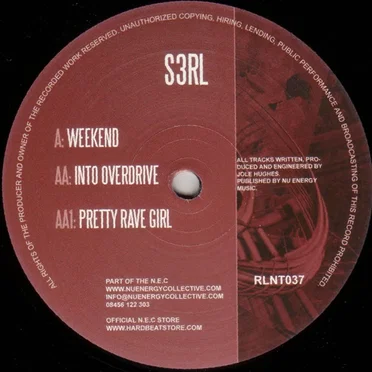 Weekend / Into Overdrive / Pretty Rave Girl