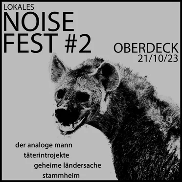 Silke Arp bricht: Lokales Noise Fest #2, Oberdeck 21/10/23 by Various Artists - album cover