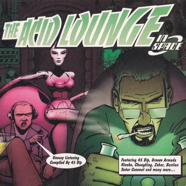 The Acid Lounge in Space by Various Artists - album cover