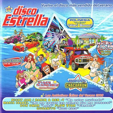 Disco estrella: Los auténticos éxitos del verano 2005 by Various Artists - album cover
