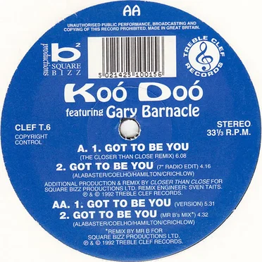 Got to Be You by Koo Doo - album cover