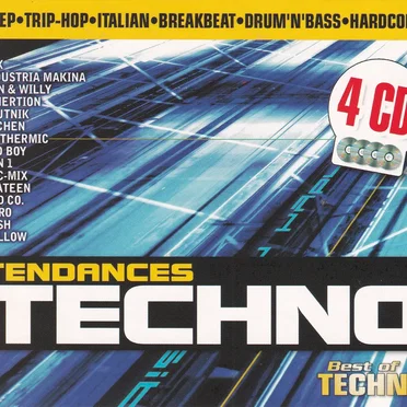 Tendances Techno - Best of Techno by Various Artists - album cover