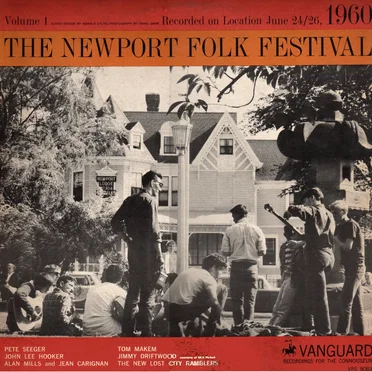 The Newport Folk Festival, 1960 Vol. 1 by Various Artists - album cover