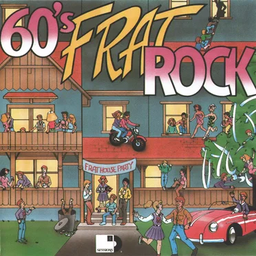 60’s Frat Rock by Various Artists - album cover