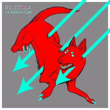 Goldzilla vs Robohitler by Goldzilla - album cover