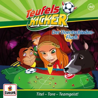 Teufelskicker 90: Der Unentschieden-Fluch! by Frauke Nahrgang - album cover