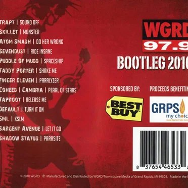 WGRD BOOTLEG 2010 by Various Artists - album cover