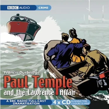 Paul Temple and the Lawrence Affair by Francis Durbridge - album cover