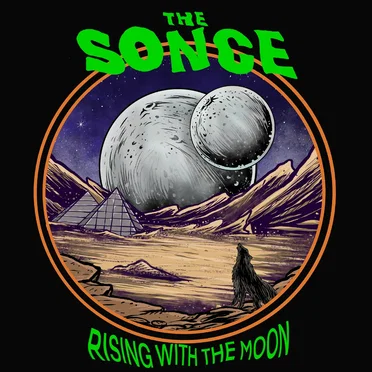 Rising With the Moon by The Sonce - album cover
