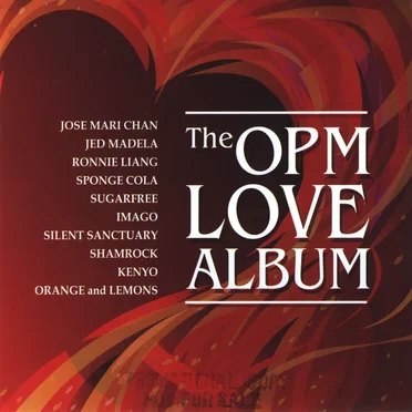 The OPM Love Album by Various Artists - album cover