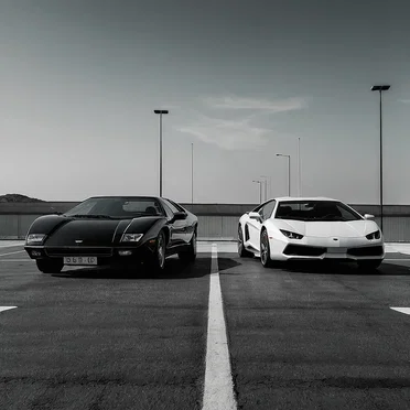 Black and White