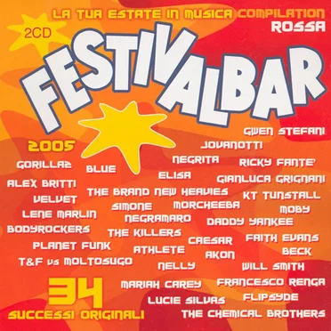 Festivalbar 2005: Compilation rossa by Various Artists - album cover