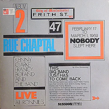 Live at Ronnie's - Rue Chaptal