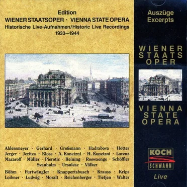 Historische Liveaufnahmen 1933-1944