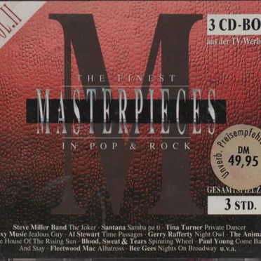 The Finest Masterpieces in Pop & Rock, Volume 2 by Various Artists - album cover