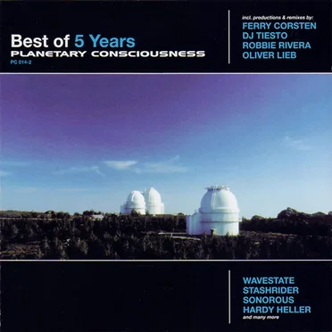 Best Of 5 Years Planetary Consciousness by Various Artists - album cover