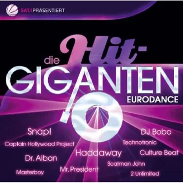 Die Hit-Giganten: Eurodance by Various Artists - album cover
