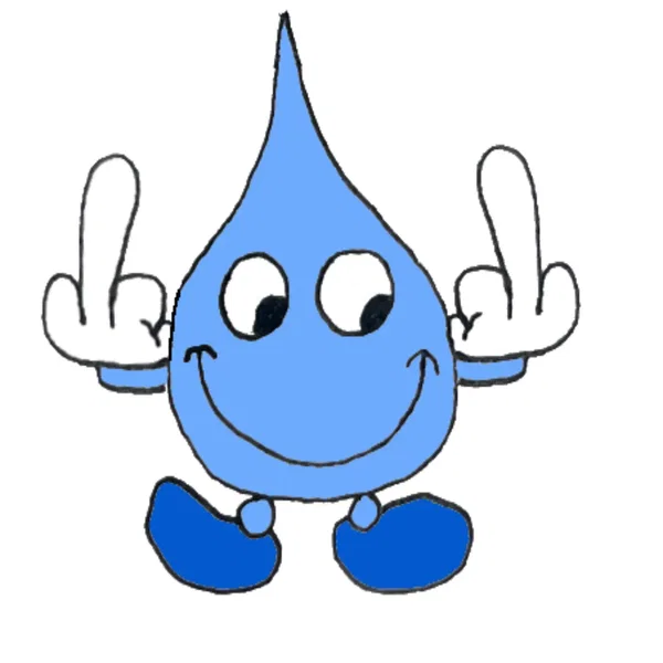 Det regnar det öser