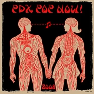 PDX Pop Now! 2008 by Various Artists - album cover