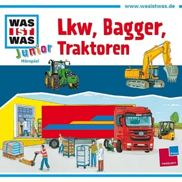 Lkw, Bagger, Traktoren by WAS IST WAS Junior - album cover