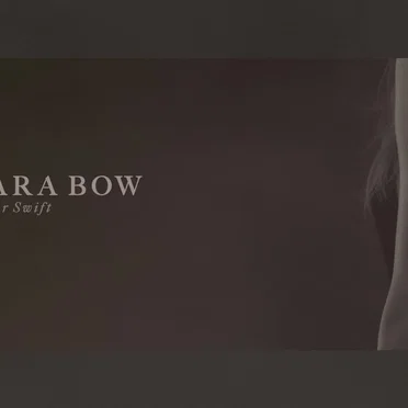 Clara Bow by Taylor Swift - album cover