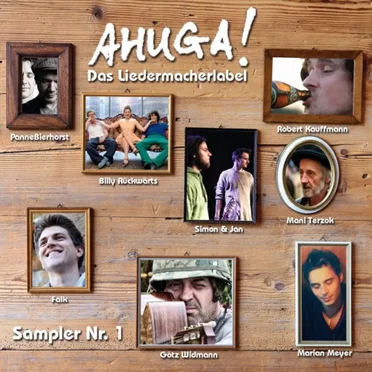 Ahuga! Das Liedermacherlabel: Sampler Nr. 1 by Various Artists - album cover