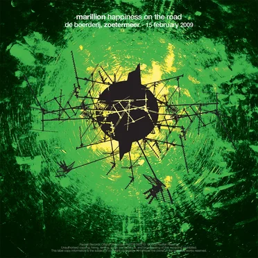 Happiness on the Road: De Boerderij, Zoetermeer – 15 February 2009 by Marillion - album cover