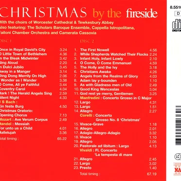 Christmas by the Fireside by Various Artists - album cover